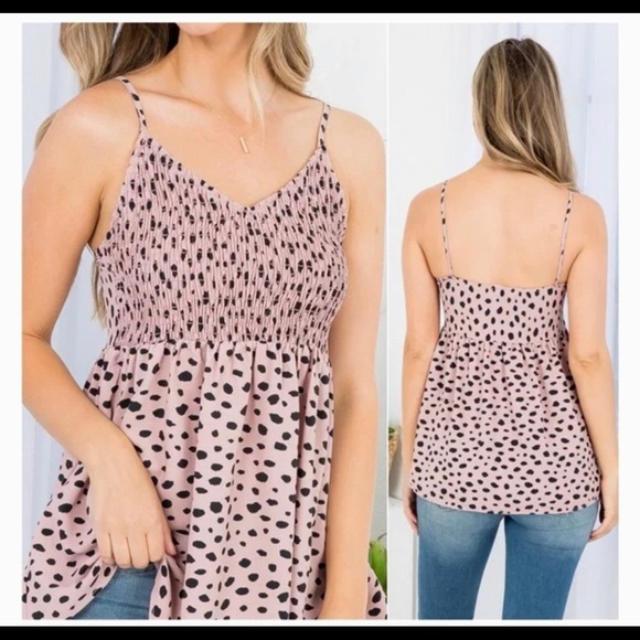 •LAST ONE•Trendy Spaghetti Strap Babydoll Animal Print Summer Must Have - Picture 4 of 4